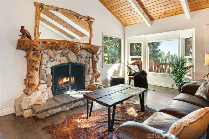 Custom fireplace