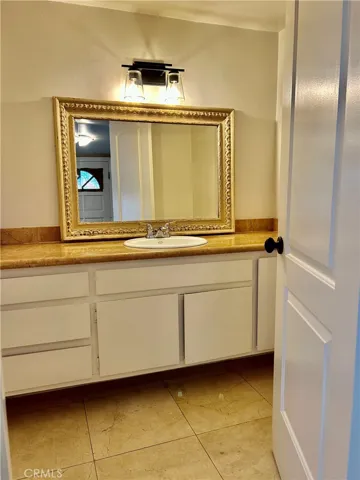 downstairs powder room