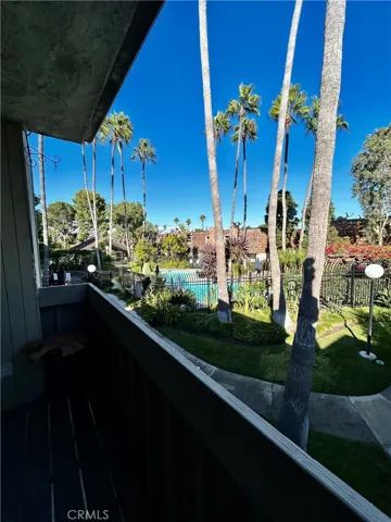 view from the master bedroom balcony