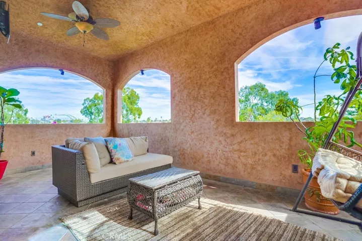 Main master bedroom balcony