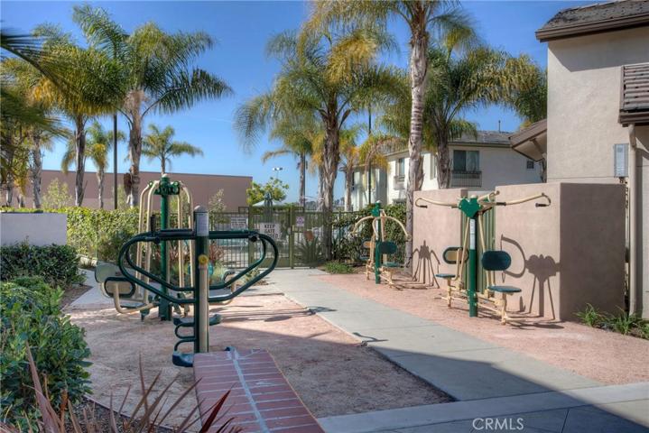 Workout area near the pool & clubhouse.