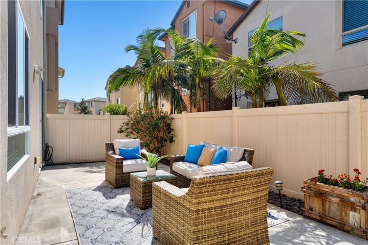 Low maintenance backyard.