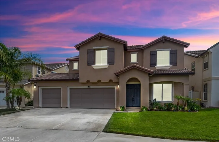 Front of Home photo enhanced night view