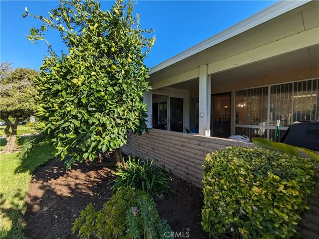 covered patio & small enclosed oatio