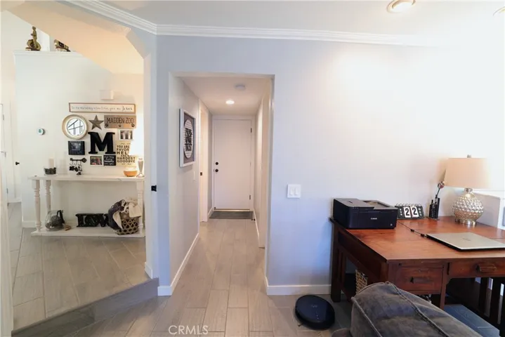 Downstairs hallway