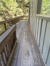 Back deck.