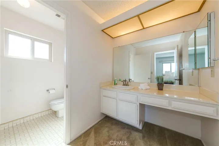 Bathroom in primary bedroom suite.