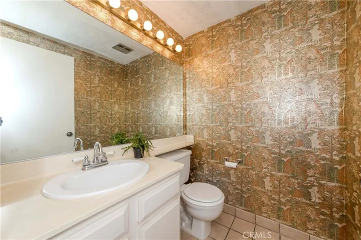 first level guest bathroom.