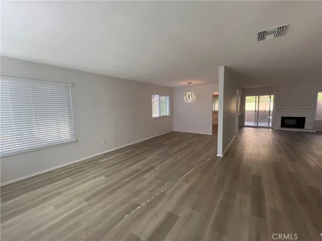 Living, dining, family rooms.