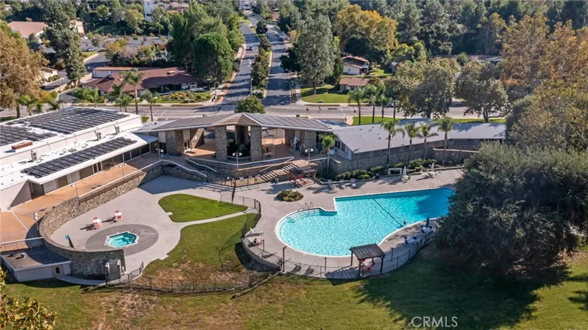 community pool and spa