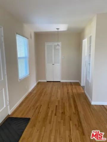 Dining Area with closet