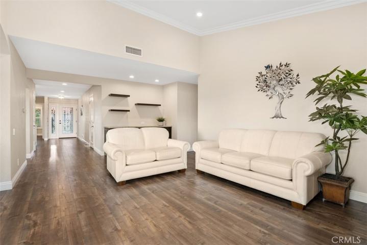 Living Room looking to entryway