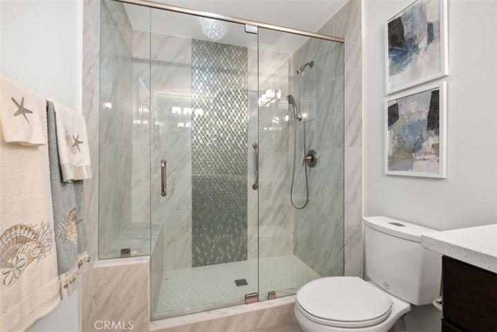 Primary bathroom shower