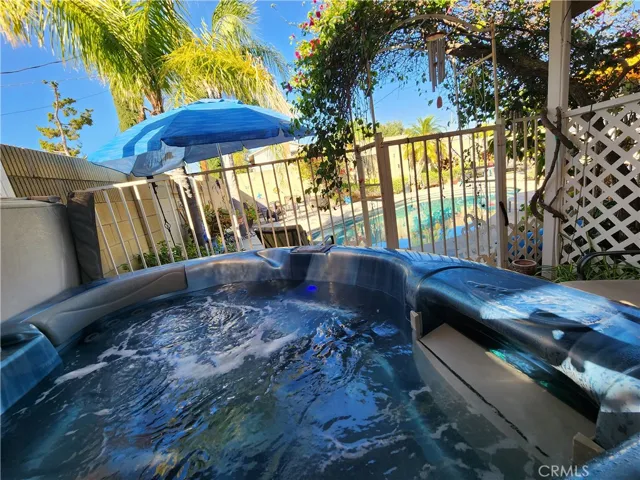 JACUZZI STEPS FROM THE POOL