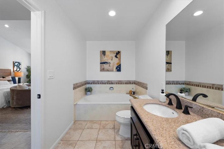 Primary bathroom.