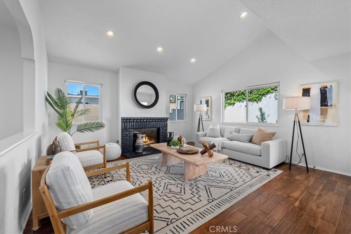 Living room at entrance of the home.