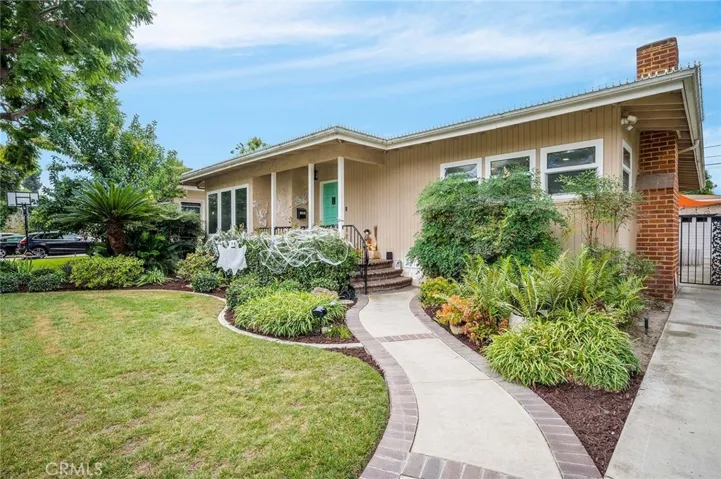 Nestled within a charming neighborhood known as "The Plaza”, this meticulously maintained residence has undergone numerous upgrades including solar, new AC, manicured yard, new floors, lighting, bathroom and more!