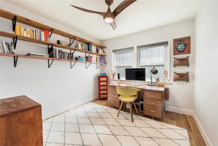 Bedroom #2, used as an office currently.