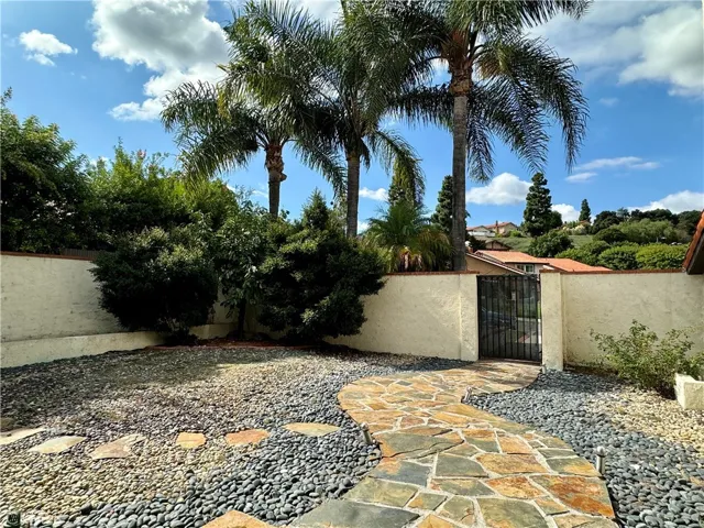 Front Yard behind the gate