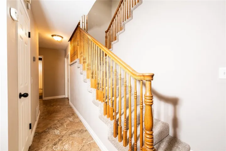 Hallway leading to Downstairs bedrooms 1-2-3 & 2 bathrooms