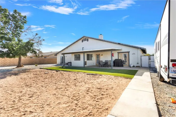 Backyard with RV Access
