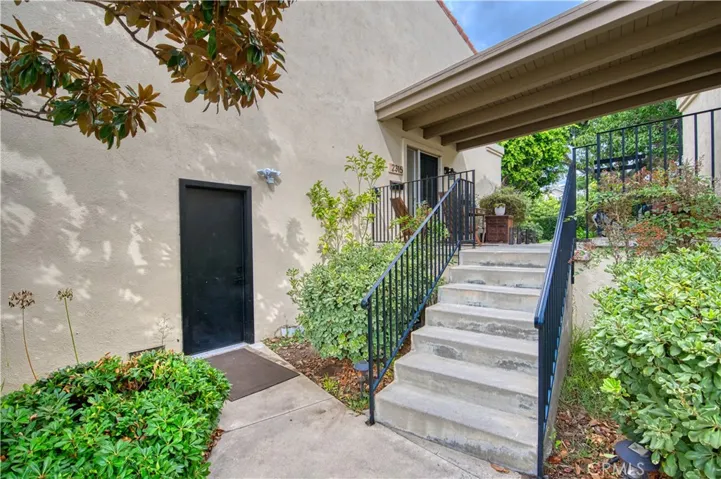Stairs from garage