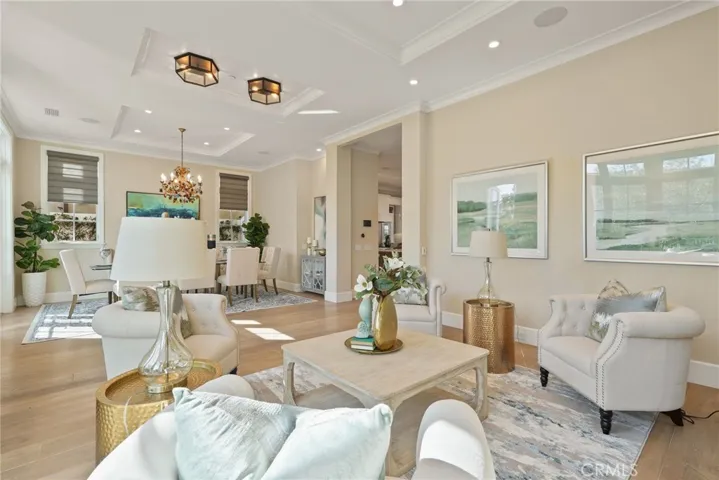 Living Room and Dining Room
