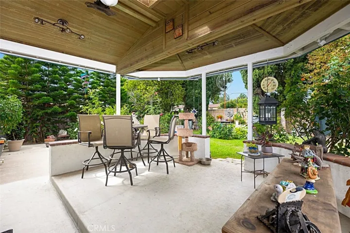 Covered Back Patio