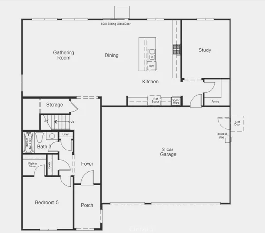 Structural options include: garage service door.
