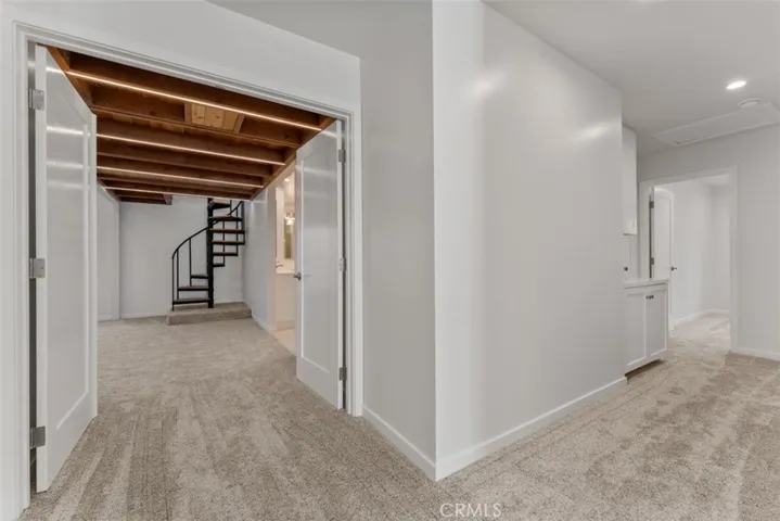 Double door entry to the primary suite.