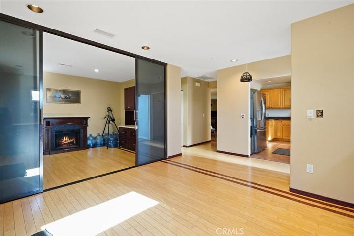 Family room + bonus room