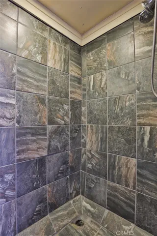 shower in bathroom