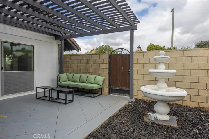 Front patio