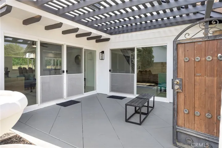 Front patio