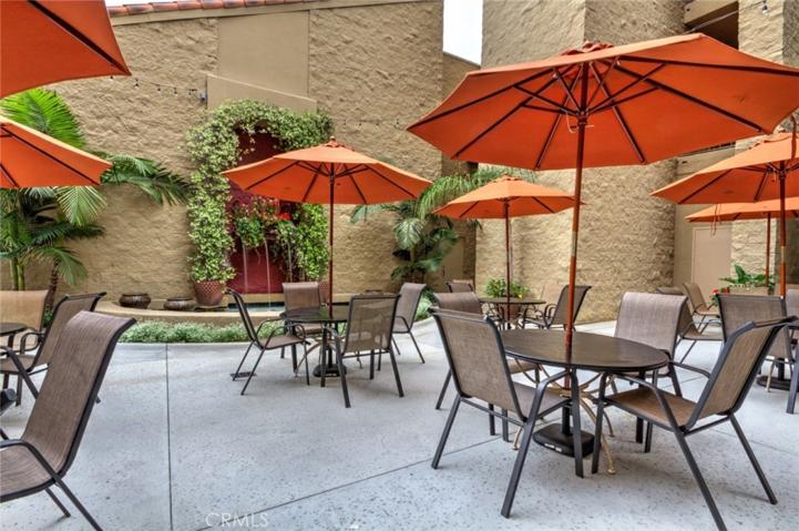 Common area patio