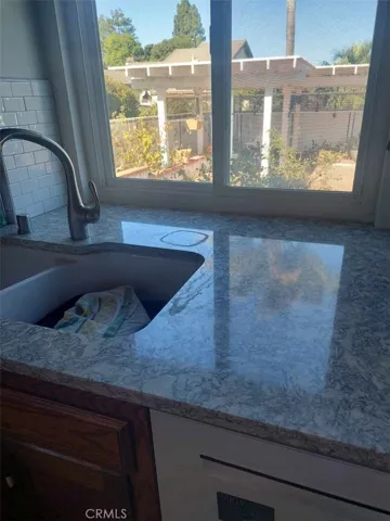 kitchen with view