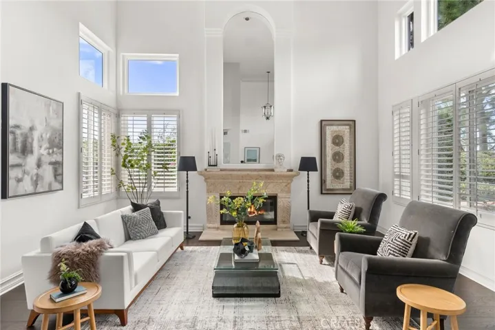 Many windows to bring in the Sun all throughout the home.