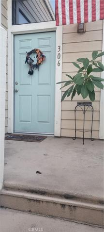 front of unit