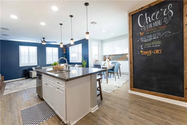 2nd level- Living room, Kitchen, Dining