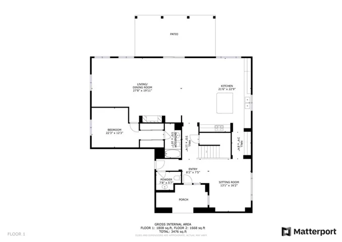 1st floor layout