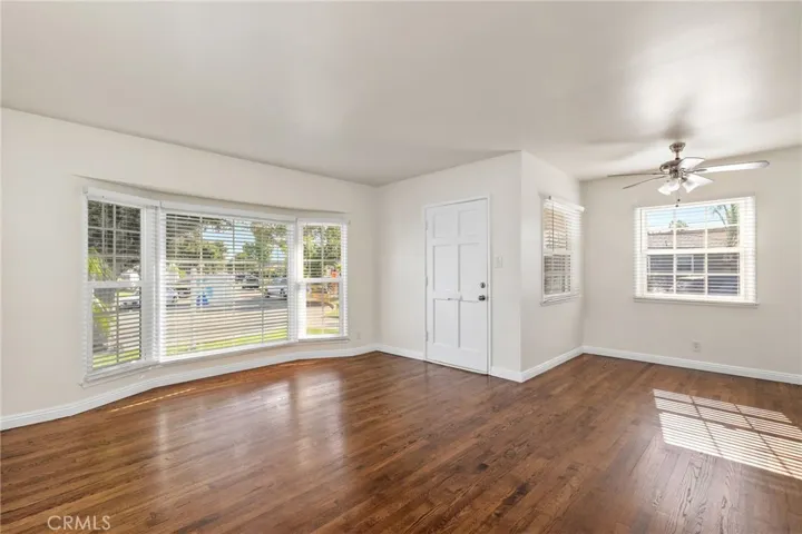 Living room with dining area.
