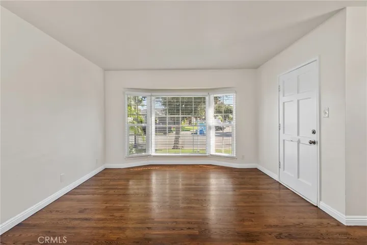 Front bay window.