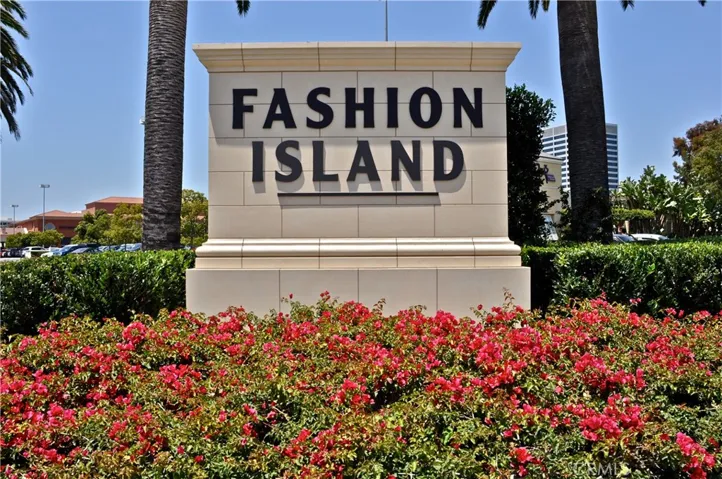 Nearby Fashion Island Shopping Center