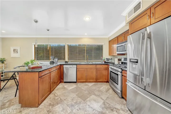 stainless appliances