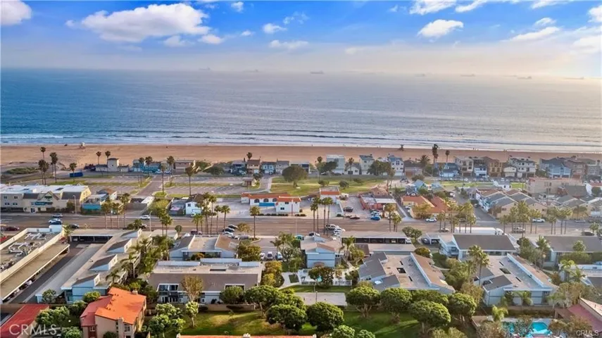 Cross the street to the beach