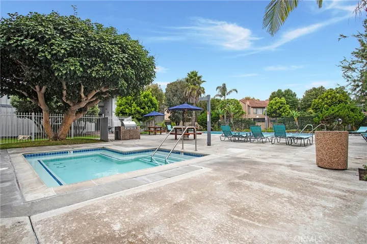 Barbecues at pool area
