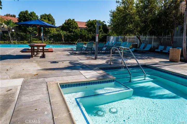 Spa at the main pool
