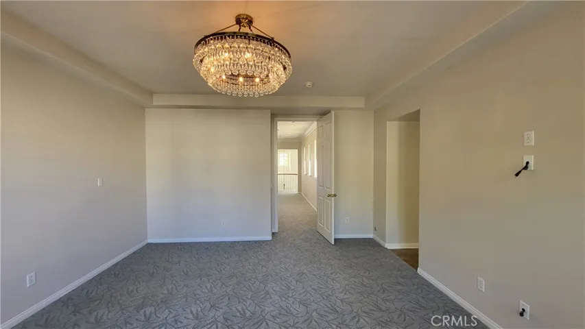 Spacious master bedroom