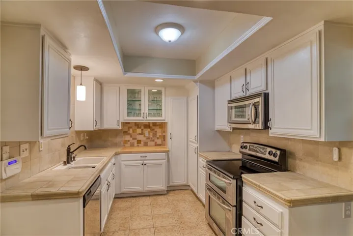 Bright kitchen with plenty of counter space