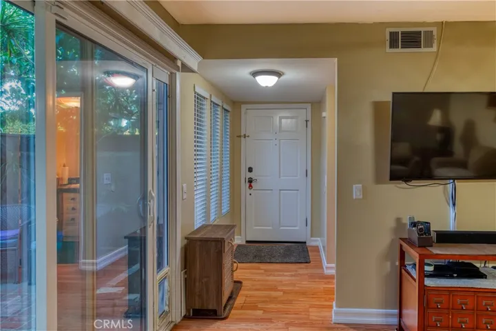 Entry with lots of windows